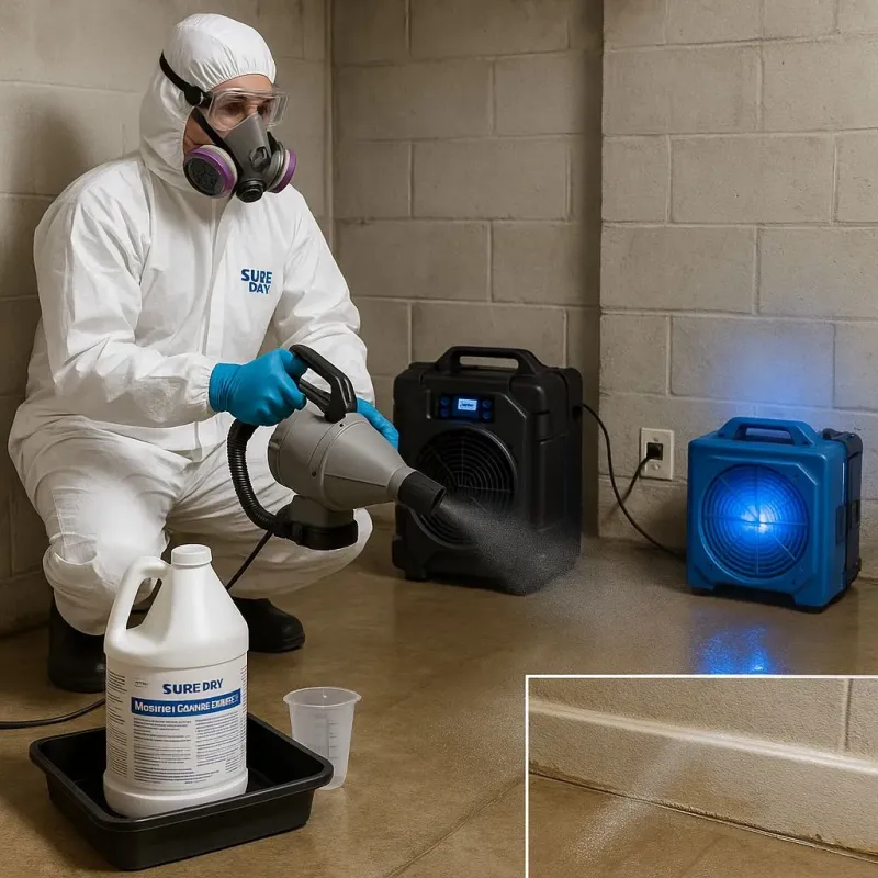 Sanitization and Odor Removal process in Surprise, AZ