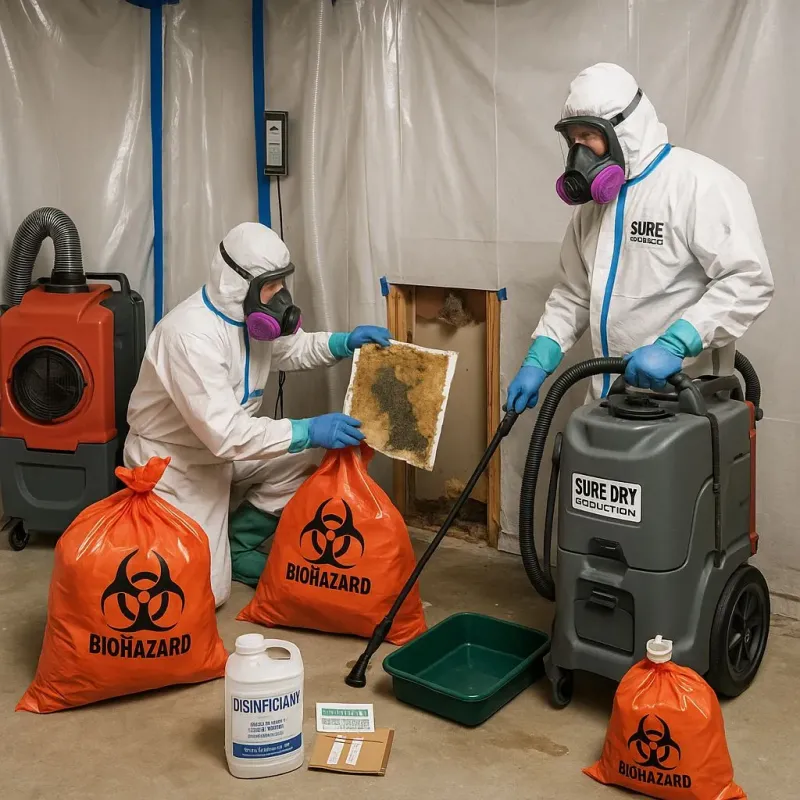 Contaminated Water Handling Protocols process in Surprise, AZ