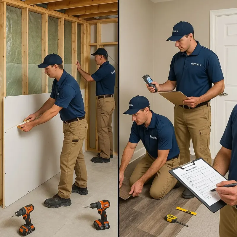 Repairs and Reconstruction process in Surprise, AZ
